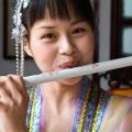 Floetenspielerin-Shanghai